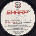 The Numerical Value : Krazy Noise (The Remixes) (12")
