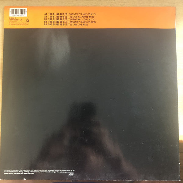 Kym Sims : Too Blind To See It (12", Single)