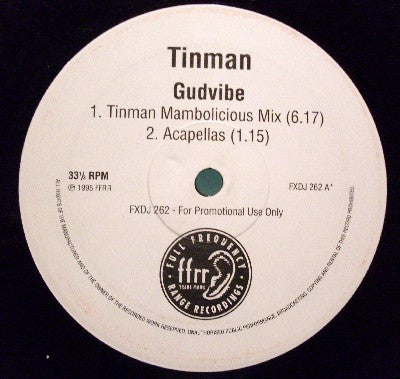 Tinman : Gudvibe (12", Promo)