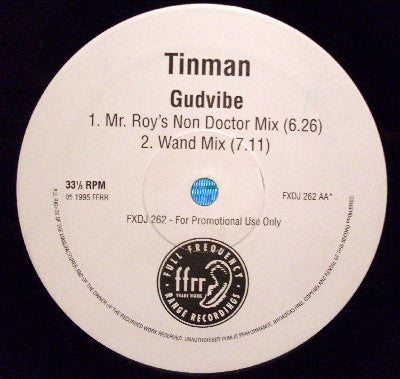 Tinman : Gudvibe (12", Promo)