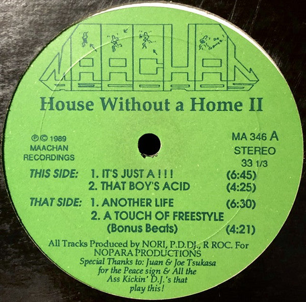 Unknown Artist : House Without A Home II (12")