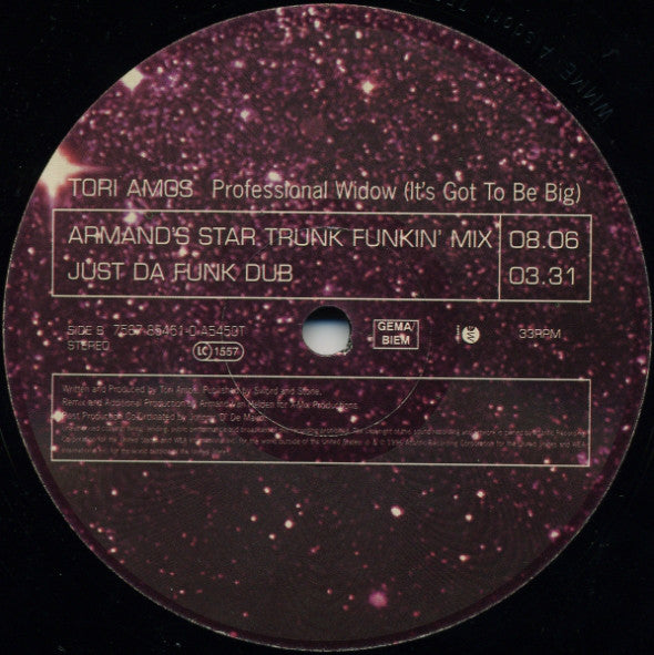 Tori Amos : Professional Widow (It's Got To Be Big) (12")
