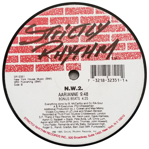 N.W.2. : The Monster (12")
