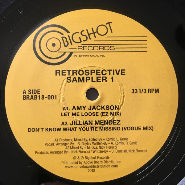 Various : Retrospective Sampler 1 (12", Smplr)