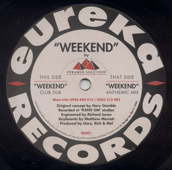Pyramid Solution : Weekend (12")