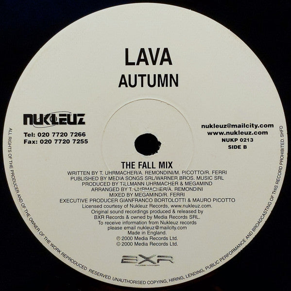 Lava : Autumn (12")