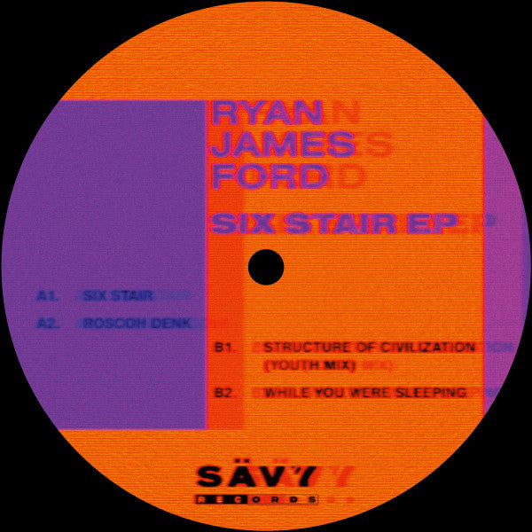 Ryan James Ford : Six Stair EP (12", EP)