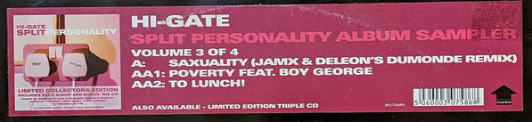 Hi-Gate : Split Personality (Album Sampler 3) (12", Ltd, Smplr)