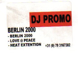 Berlin 2000 : Berlin 2000 (12", Promo, W/Lbl)