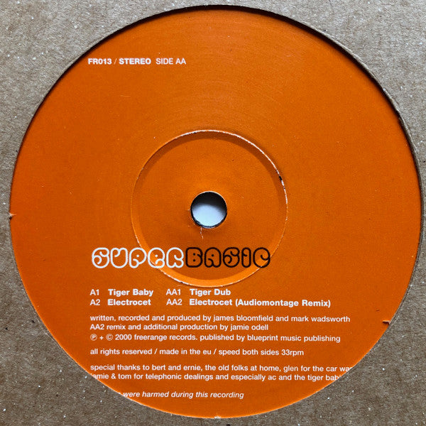 Super Basic : Tiger Baby (12")
