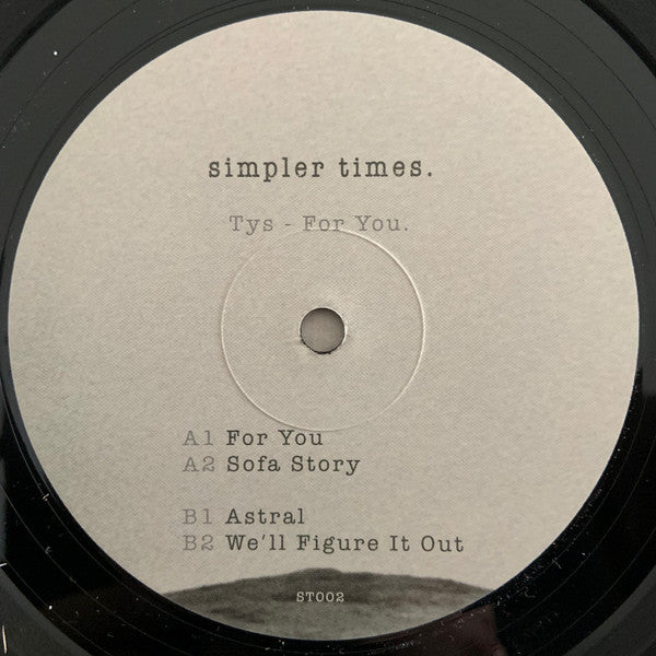 Tys (5) : For You (12", Ltd, 180)