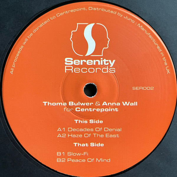 Thoma Bulwer & Anna Wall :  Thoma Bulwer & Anna Wall For Centrepoint  (12")