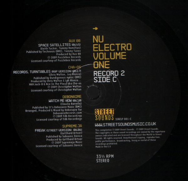 Various : Nu Electro Volume 1 (2xLP, Comp, Ltd)