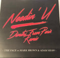 The Face (3) Vs Mark Brown & Adam Shaw : Needin' U (Dimitri From Paris Remix) (12", S/Sided, RE, Red)