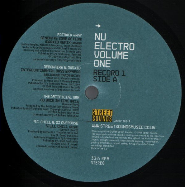Various : Nu Electro Volume 2 (2xLP, Comp, Ltd)