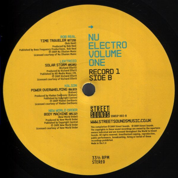 Various : Nu Electro Volume 2 (2xLP, Comp, Ltd)