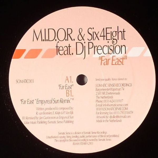 M.I.D.O.R. & Six4Eight Feat. DJ Precision : Far East (12")
