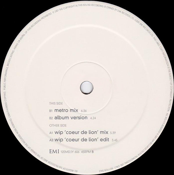 Geri Halliwell : Calling (12", Promo)