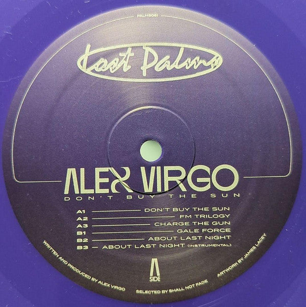 Alex Virgo : Don't Buy The Sun EP (12", EP, Pur)