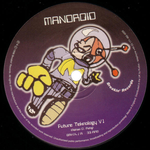 Mandroid : Future Teknology (12")