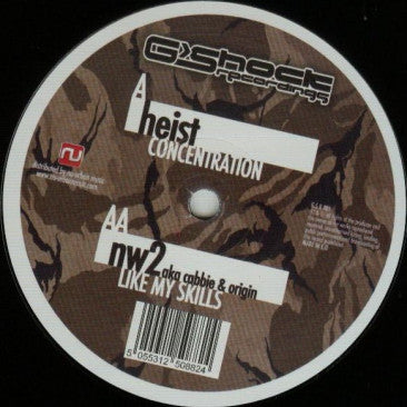 Heist / NW2 : Concentration / Like My Skills (12")