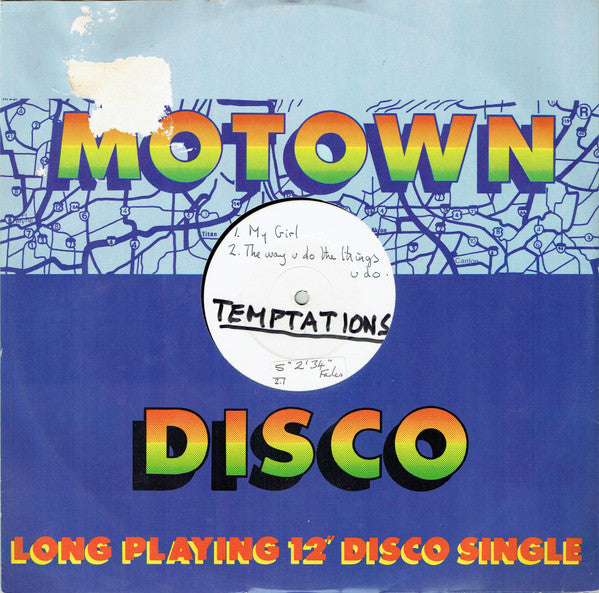 The Temptations : My Girl (12", W/Lbl)