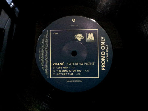 Zhané : Saturday Night (12", Smplr)