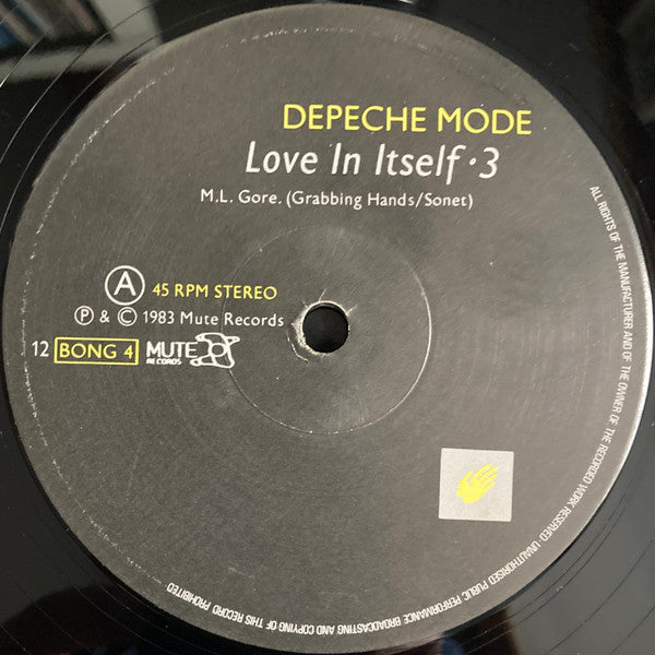 Depeche Mode : Love In Itself • 3 (12", Single, MVS)