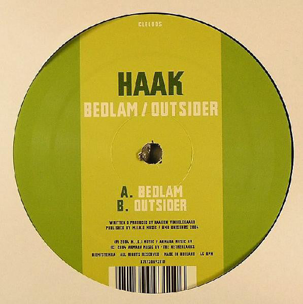 Haak : Bedlam / Outsider (12")