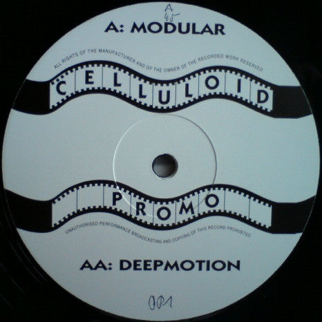 Ratio (11) : Modular / Deepmotion (12", Promo)