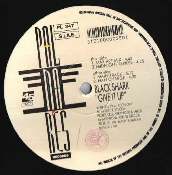 Black Shark : Give It Up (12")