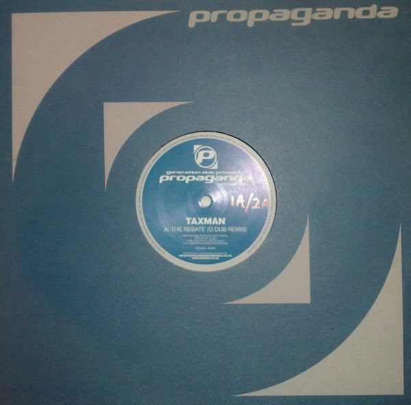 Taxman (2) : The Rebate (G Dub Remix) / Evasion (12", RE)
