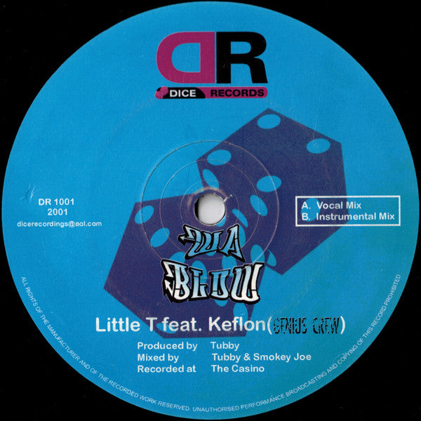 Little T Feat. MC Keflon : Wa Blow (12")