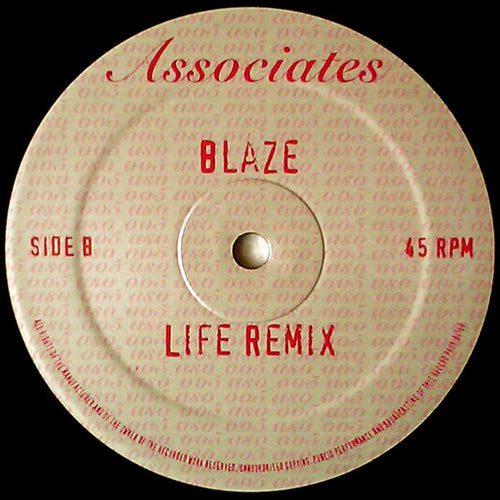 Blaze (10) Feat. MC Juiceman : Check One (12")