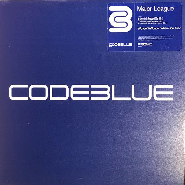 Major League : Wonder? / Wonder Where You Are? (2x12", M/Print, Promo)