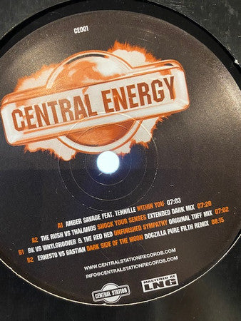 Various : Central Energy EP1 - Amber Savage (12", EP)