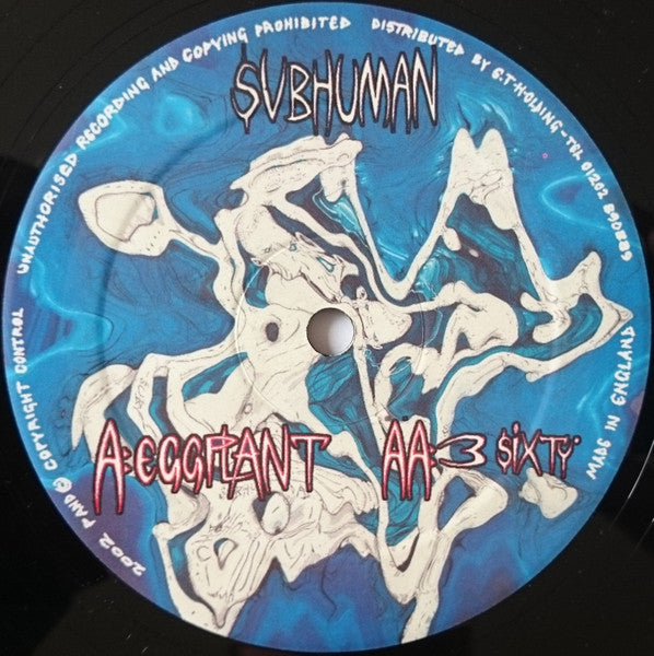Subhuman : Eggplant / 3 Sixty (12")