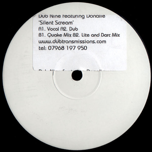 Dubnine : Silent Scream (12")