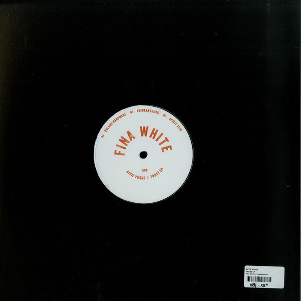 Affie Yusuf : Trust EP (12", EP)