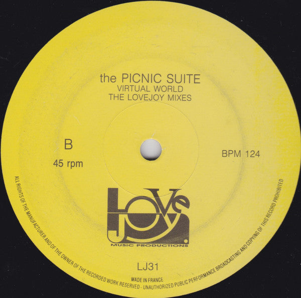 The Picnic Suite : Children Of The Rainbow / Virtual World (12")